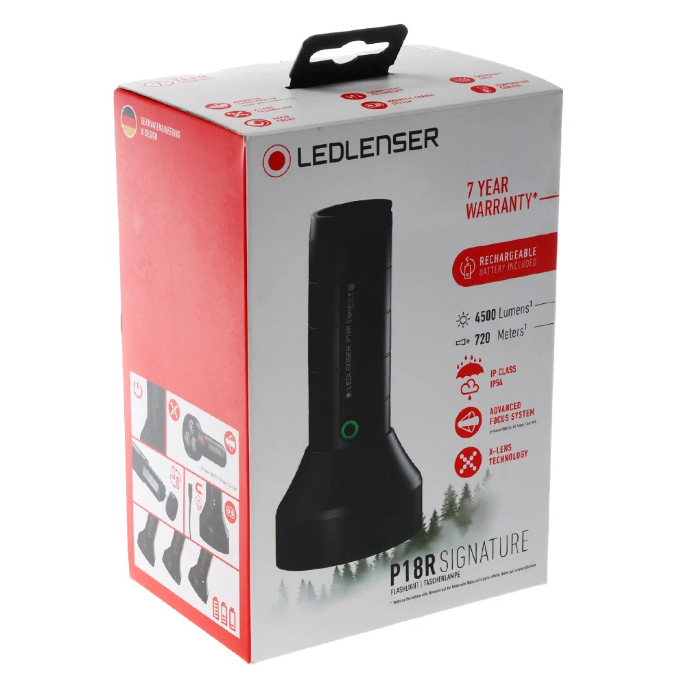 Budget ???? Ledlenser P18R Signature X-Lens Torch 4500lm ???? 3 Budget ???? Ledlenser P18R Signature X-Lens Torch 4500lm ????
