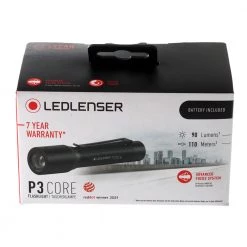 Brand new ???? Ledlenser P3 Core Mini Torch 90lm ❤️ -Outlet Lewmar Store 178968 4 n
